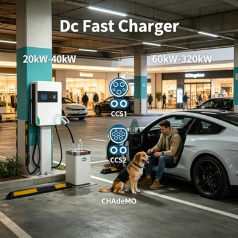 22Kw Wallbox Type 2 Ocpp Rfid - Chargeur EV AC 22 kW Type